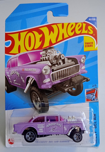 Hot Wheels Chevrolet Bel Air '55 Gasser Esc 1/64 