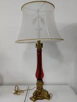 Comprar Hermoso Velador Antiguo Europeo Marca Bohemia Año 1890