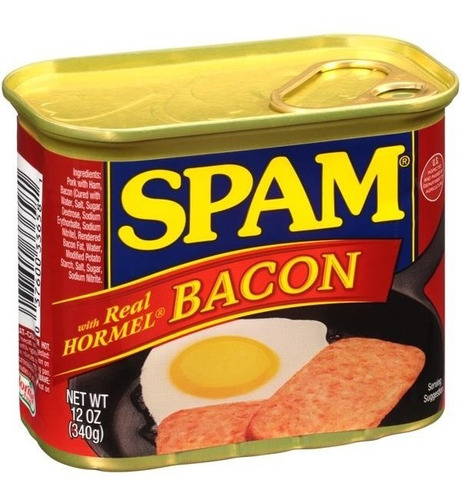 Spam Bacon Tocino Baked Hormel Meat 340grs Importado