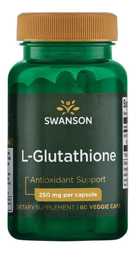 Swanson Ultra L Glutation 250mg - 60 Veggie Cápsulas + Envio