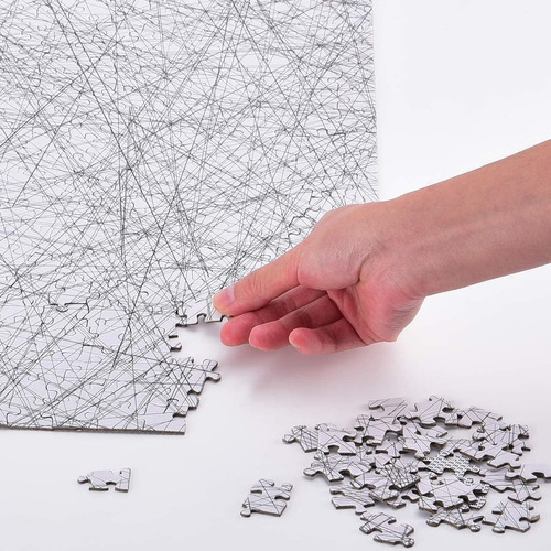 Bgraamiens Puzzle - Rompecabezas en blanco y negro, 1000 piezas