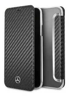 Funda Para iPhone X,xs Case Premium Mercedes Carbono