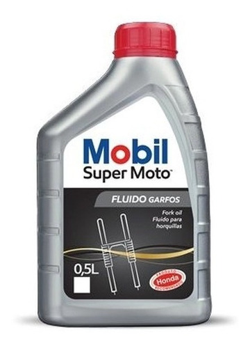 Mobil Super Moto Fork Oil Óleo Bengala Suspensão Dianteira