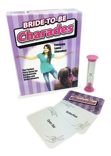 Juego Despedida De Soltera Bride To Be Charades