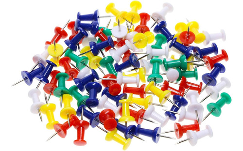  Chinchetas Chinches Push Pins Para Pizarras Corcho 600und