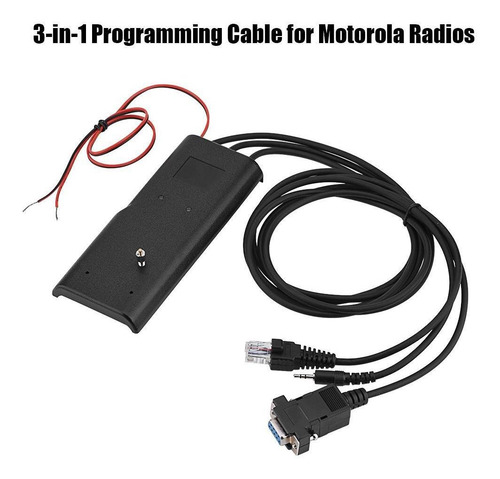 Cable De Programación 3 En 1 Sin Rib-sin Rib-para Gm300/gp8
