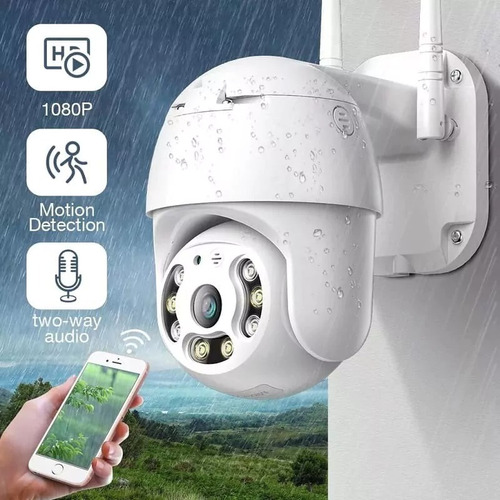 Imagen 3 de 6 de Cámara Con Sensor De Movimiento Wifi Robótica Exterior 1080p