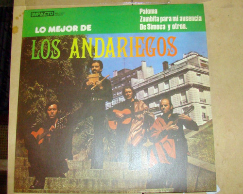 Los Andariegos - Lo Mejor Vinilo Lp Argentino Kktus