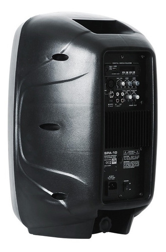 Bafle Potenciado 2 Vias Leem 100w Spa-10 Bluetooth +micro Cuotas