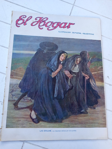 Revista El Hogar N.323 - 10/12/1915 Las Brujas