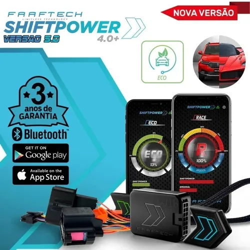 comprar Shift Power Faaftech Chip Pedal Bluetooth 4.0 App 3 Anos Grt