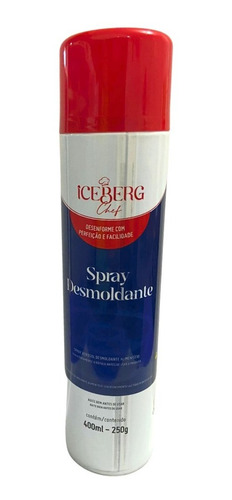 Spray Desmoldante 400ml Iceberg Chef