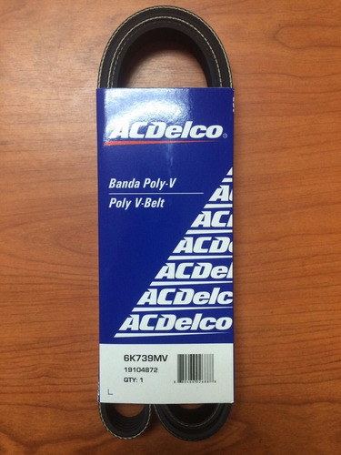 Correa Unica De Aveo Original Acdelco (19104872)