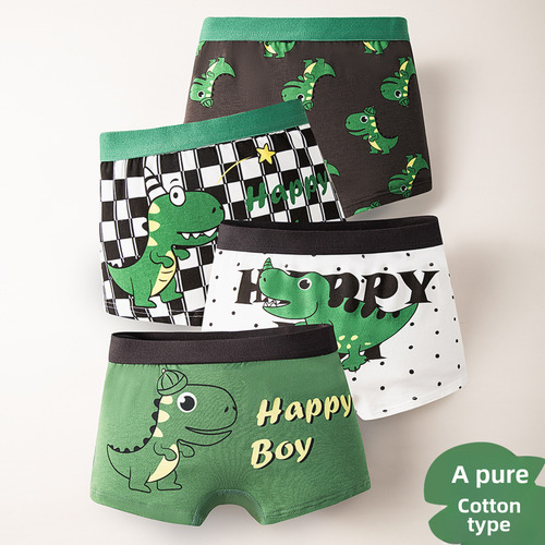 Calzoncillos Bóxer De Algodón De Verano Para Niños
