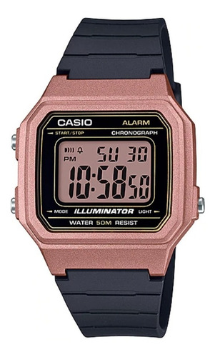 Reloj Casio W217 Varios Colores Sumergible Luz Led Alarma