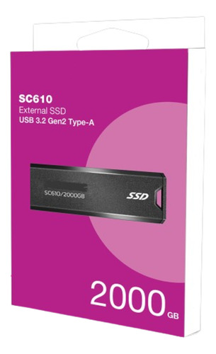 Disco Ssd Externo 2tb Adata Sc610