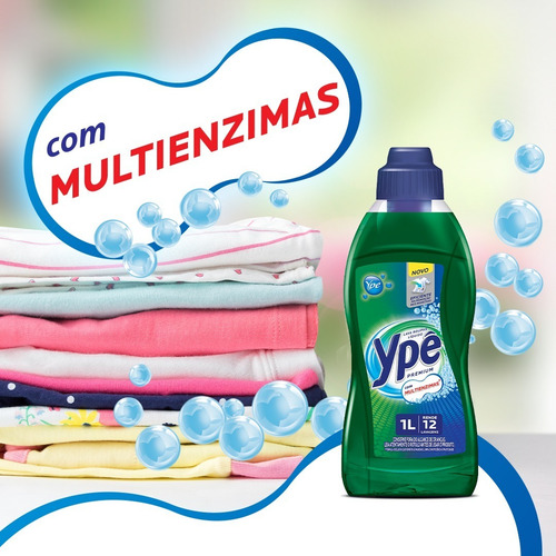 Lava Roupas Tixan Liquido Ypê Premium 1 L