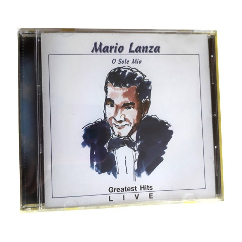 Cd   Mario Lanza O Sole Mio   Greatest Hits Live  Sellado