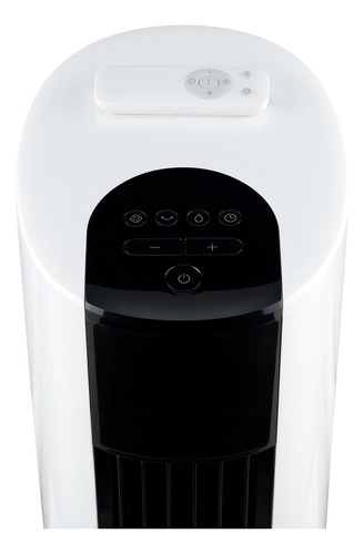 Enfriador De Aire + Ventilador Torre Midea 2 En 1 Ice Blanco Blanco/negro