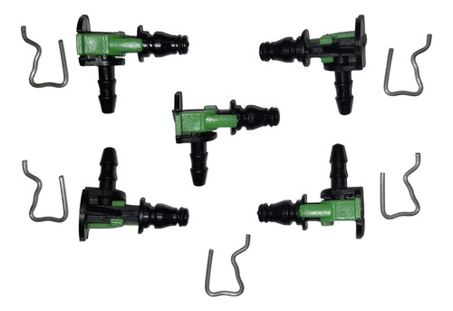 Imagen 1 de 1 de Kit Conector Retorno Inyector Ranger 3,2 + Traba