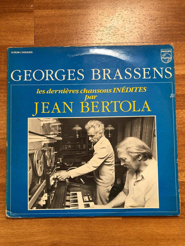 Georges Brassens Les Dernieres Chansons Inedites Vinilo 1982
