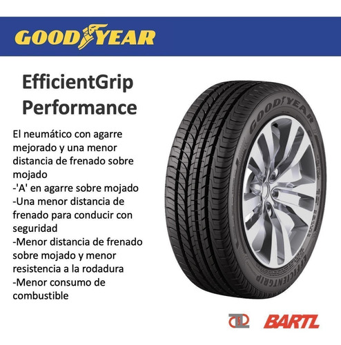 Cubierta Goodyear 205/60/15 Efficientgrip Performance Coloca
