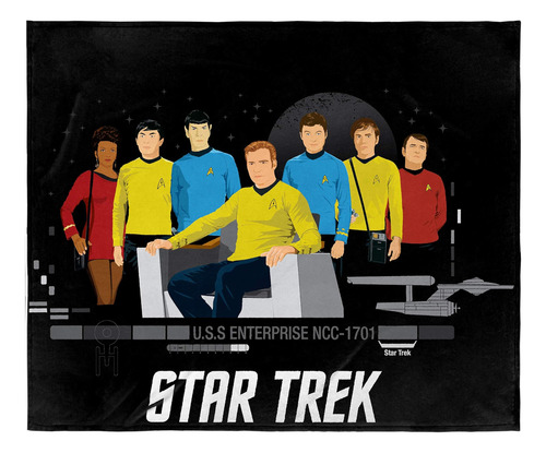 Intimo Star Trek The Series Tos U.s.s Enterprise Crew Manta 