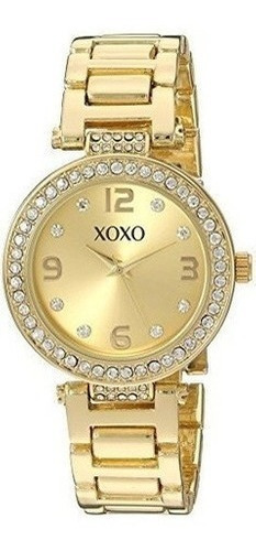 Reloj De Pulsera Y Metal De Cuarzo Para Mujer Xoxo, Color: D