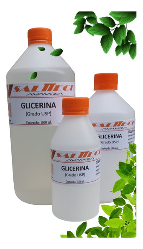 Glicerina Usp X 250 Ml - Calidad Salttech