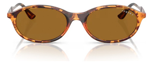Lente de bronze polar polarizada Vogue VO5625s 320083 Amarela Havana