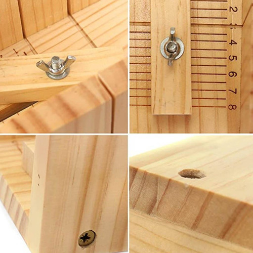Caja De Madera, De Jabón Hecho A Mano, Cepillo,
