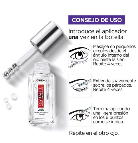 Ácido Hialurónico Sérum De Ojos L'oréal Paris Revitalift