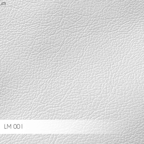 Sofá Decorativo Lily 200cm Couro Branco - Gran Belo