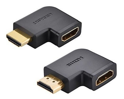 Ugreen 2 Pack Adaptador Hdmi 90 Y 270 Grados De Ángulo Rect