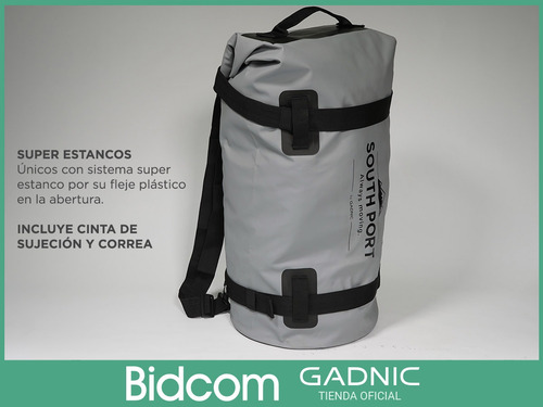 Imagen 6 de 10 de Bolso Estanco Impermeable Moto 45 Litros Deportes Acuaticos