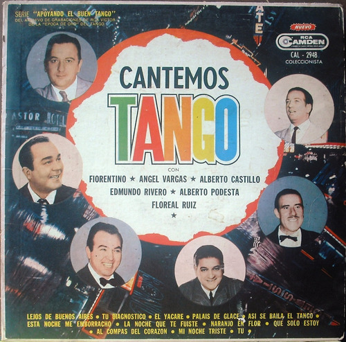 Vinilo Cantemos Tango Troilo - Di Sarli - Tanturi - Vargas