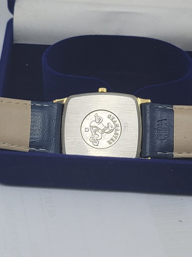 Relógio Omega Seamaster/ Masculino Pulseira. Azul Claro (Usado)