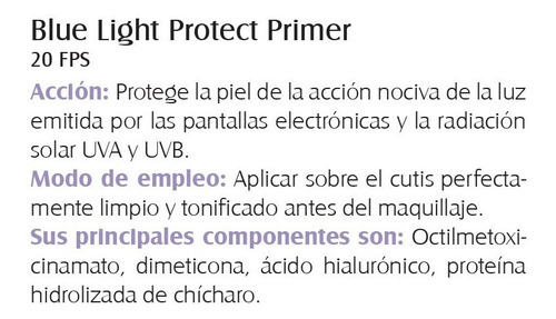Protector Solar Blue Light Primer De Marant (lila)