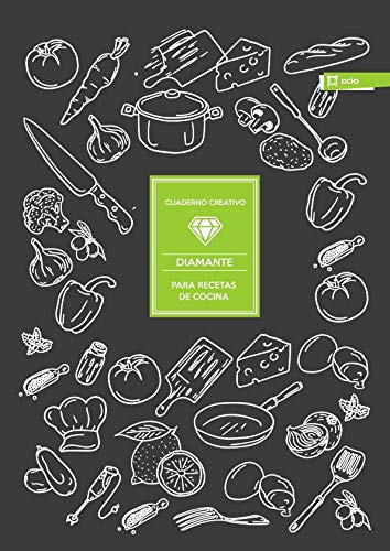 Cuaderno Creativo Diamante Para Recetas De Cocina