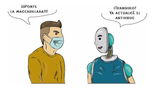 Imagen 6 de 6 de 6 Vectores Ilustraciones Digitales Actualidad 2020 Chile