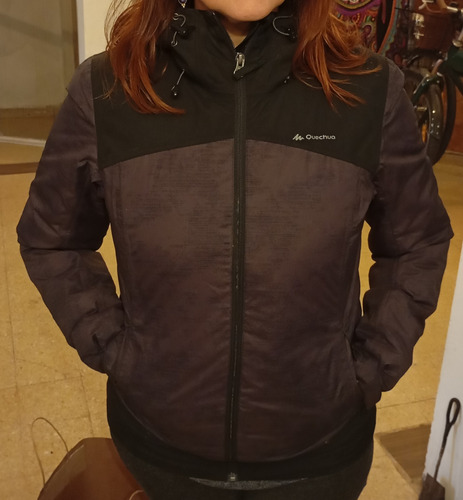 Campera De Abrigo Impermeable Quechua.para Montaña Impecable