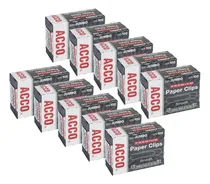 Comprar Clips De Papel Jumbo Premium Acco, Acabado Suave, 100 Clips