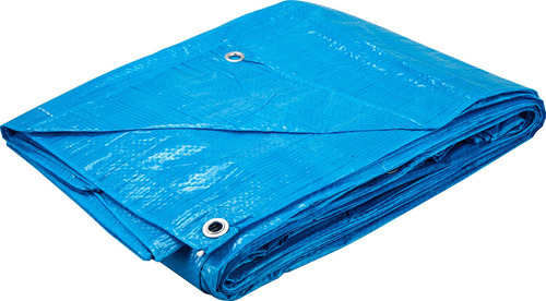 Lona De Polietileno Azul 5m X 4m 100 Micras Vonder Leve