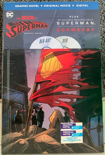 Superman: Doomsday Graphic Novel + Bluray 2007