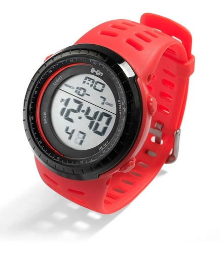 Reloj Hummer Digital Alarma Cronometro Fecha Luz Originales