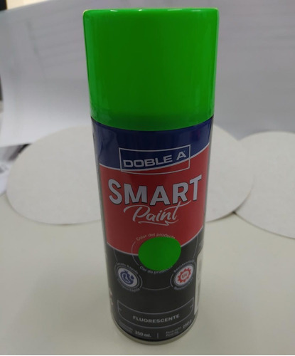 Aerosol Smart Paint Doble A Verde Fluo 350ml/250g