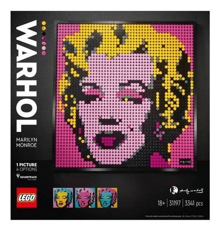 Lego Art Marilyn Monroe