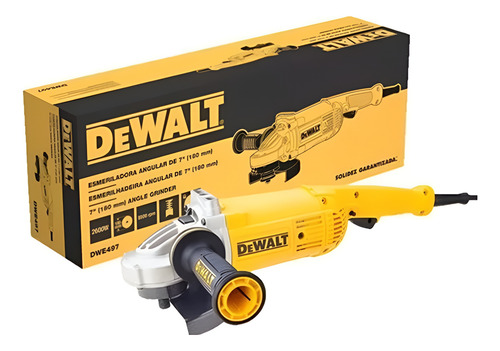 Amoladora Angular 9 Pulgadas 2600w 6500rpm Dewalt Dwe496-ar