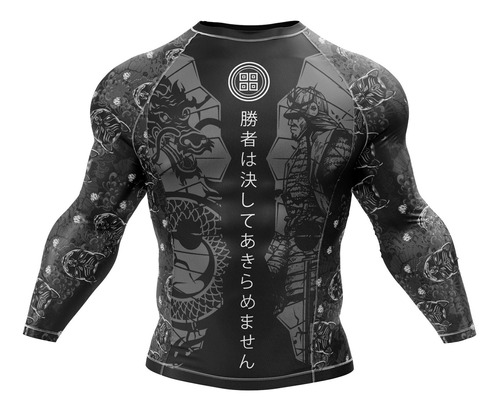 Rashguard Jiu Jitsu Luta Nikkyo Japão Oriental Cidades Kanji