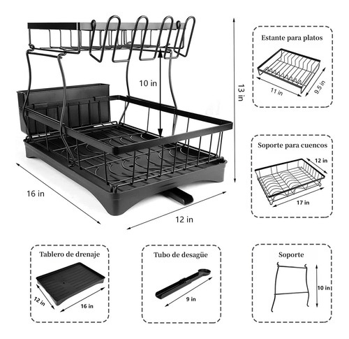 Bandeja De Goteo Desmontable Automático Multifuncional
